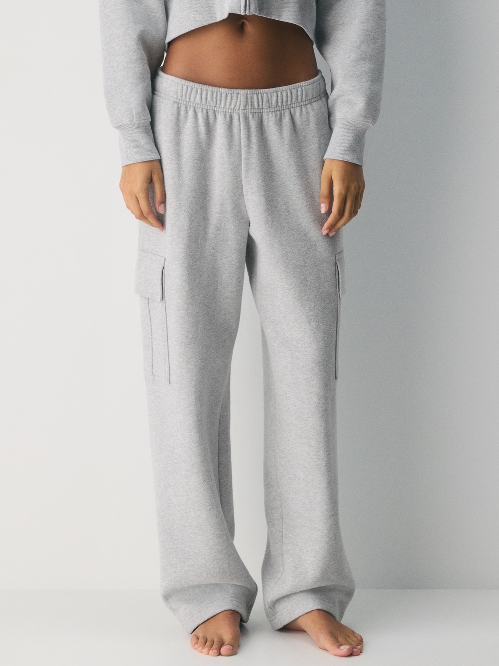 Bluenotes Wide Leg Cargo Sweatpant